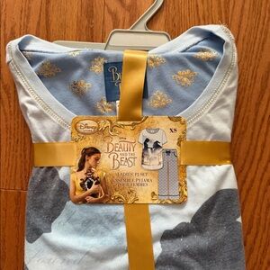 Woman Pj set beauty and the beast size small new